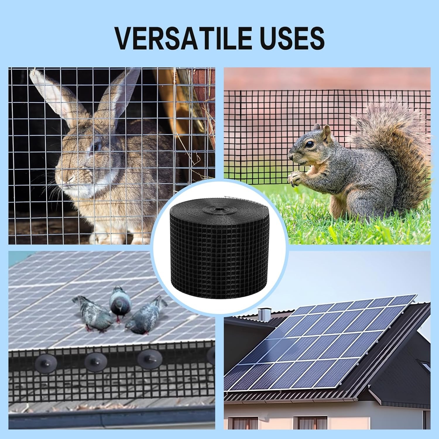 Solar Panel Bird Proofing | Bird Mesh For Solar Panels (per 30 m roll): image 3