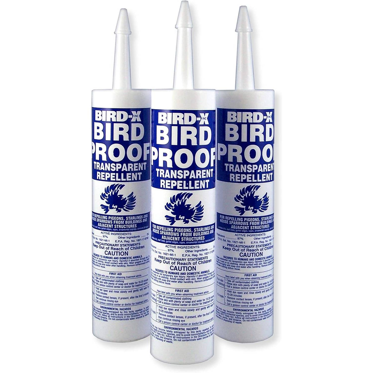 Bird Proof Gel | Bird Repellent Gel | Bird Deterrent Application, 3 Pack (10 linear metres): image 3