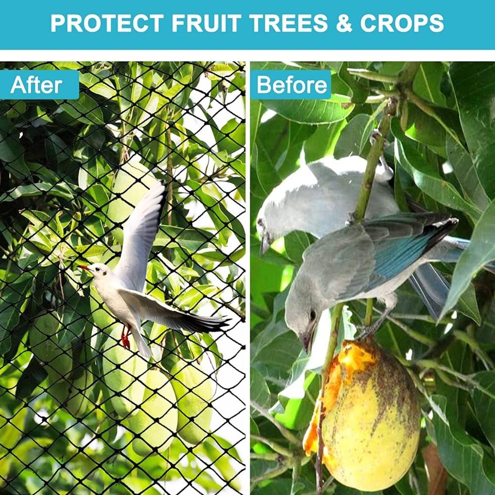 Bird Netting Mesh | Tree Garden Net | Reusable Protective Garden Netting, 5 m x 10 m: image 4