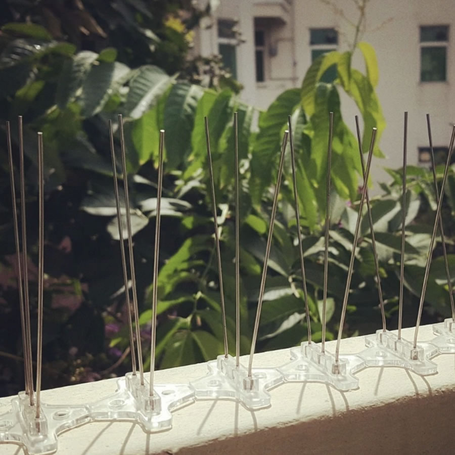 Fence Spikes | Pest Spike Strips For Fences | Fence Repellant Spikes (per 50 cm strip)