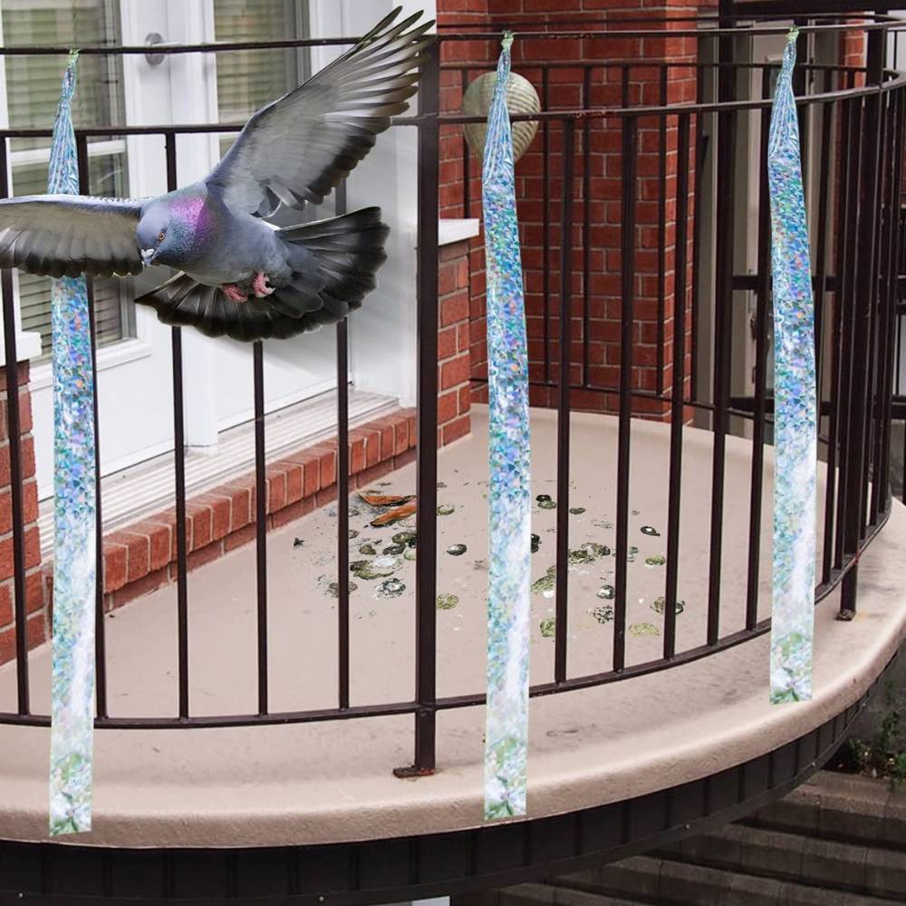 Bird Reflective Tape | Bird Scare Ribbon | Bird Flash Tape, Single roll: image 7